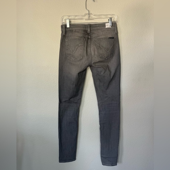 Hudson Krista Super Skinny Jeans in Gain Grey Women’s Size 25 - Picture 3 of 16